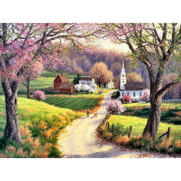 Beautiful Countryside Painting by numbers Kit
