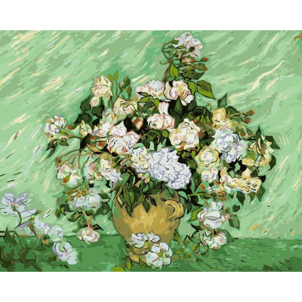 Irises And Roses Van Gogh Painting Kit