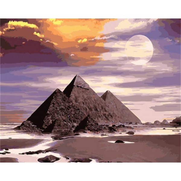 Pyramids and Desert