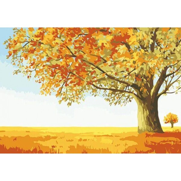 Autumn Tree Paint by Numbers Kit