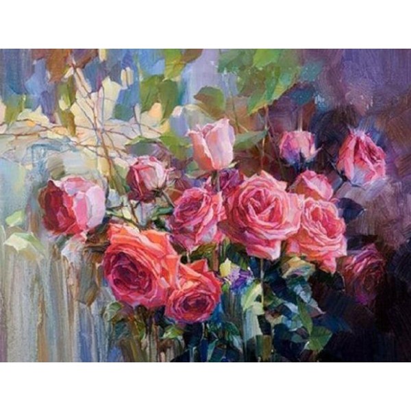 Bunch of Roses - Paint by Numbers