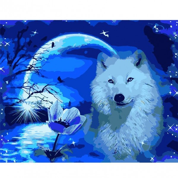 Wolf & The Full Moon PBN