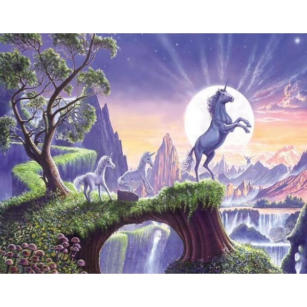 Unicorn Beautiful Painting