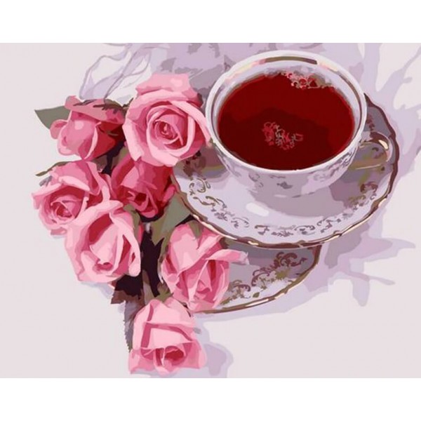 Tea & Roses Painting Kit
