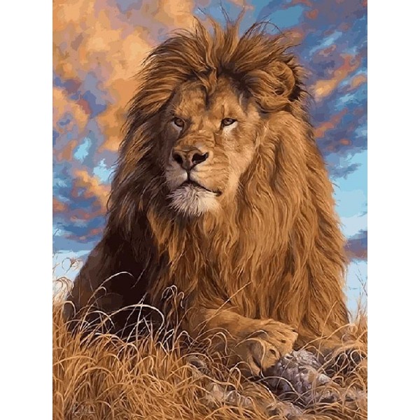 Mighty Lion Painting