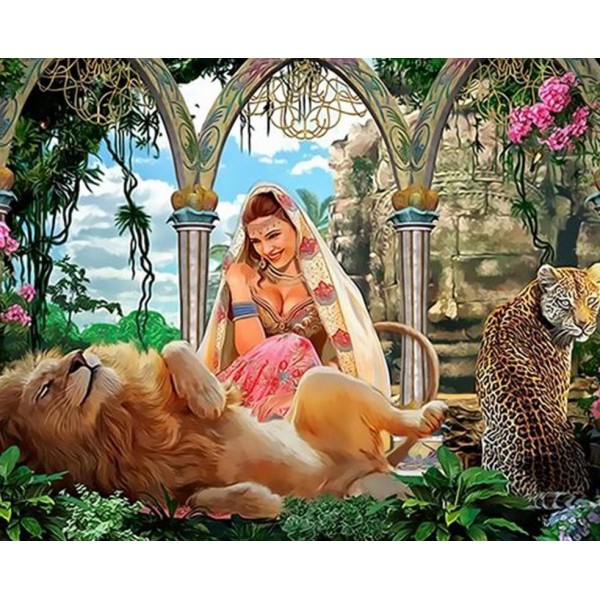 Queen, Lion & Leopard