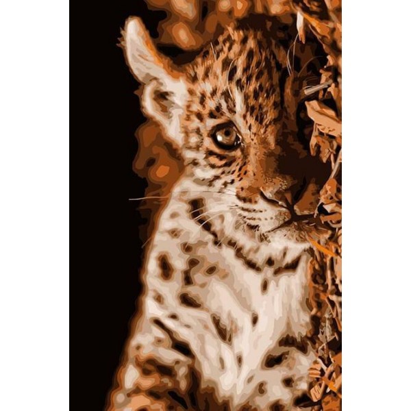 African Leopard Painting Kit
