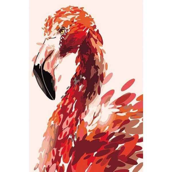 Flamingo Paint by Numbers Kit