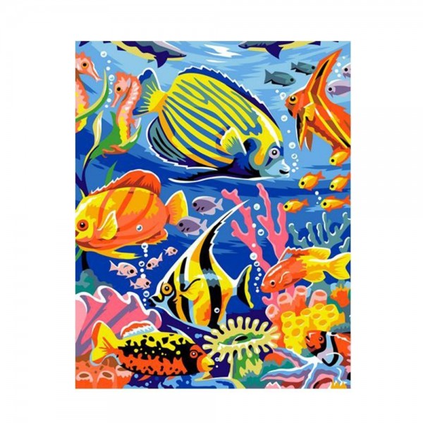 Under Water Paint By Numbers Kit