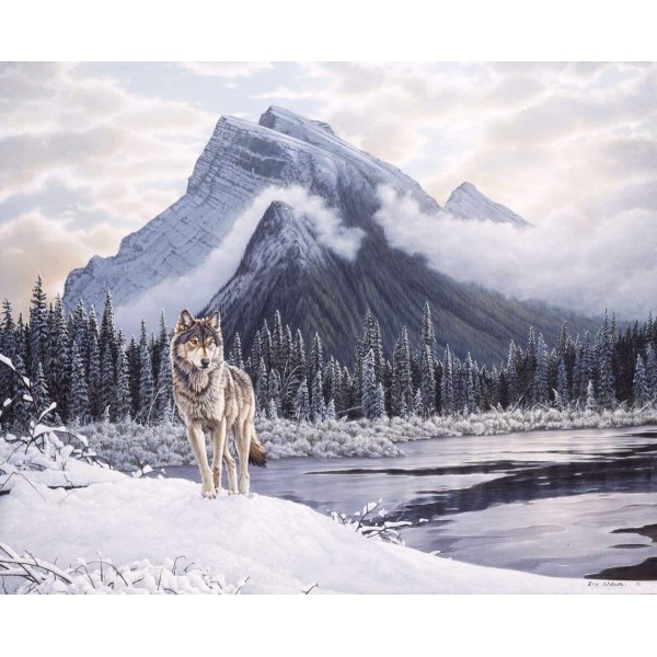 Lone Wolf - Art by Eric Wilson