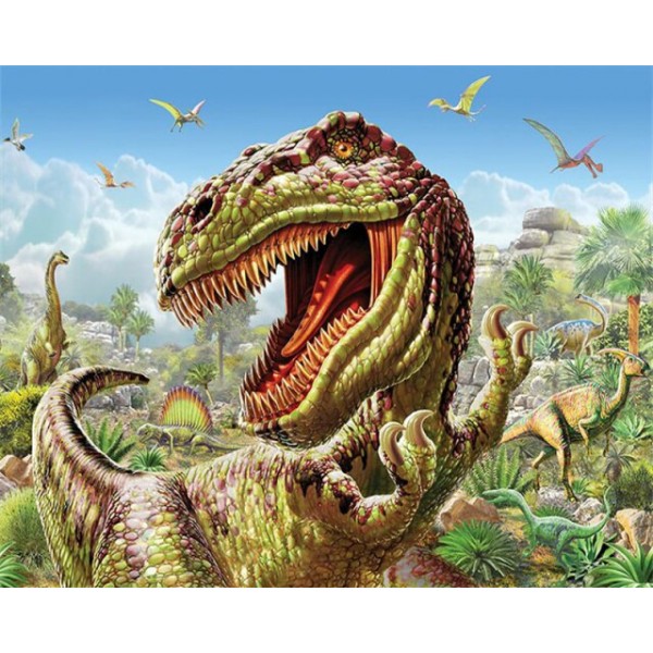 Tyrannosaurus - Paint By Numbers