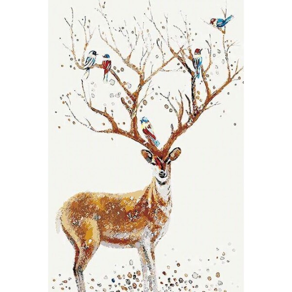 Deer Head Tree DIY Painting Kit