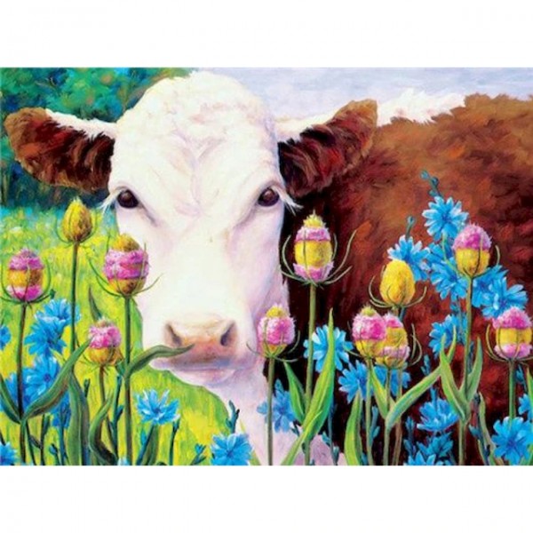 Cow In Field - All Paint By Numbers