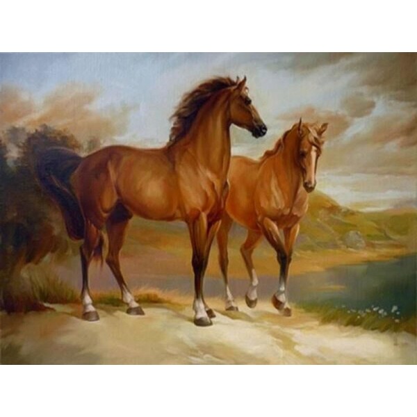 Horses Painting